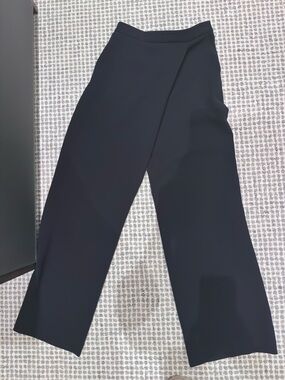 Wilfred Black Trousers with Cream Trim